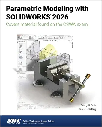 Parametric Modeling with SOLIDWORKS 2026 cover