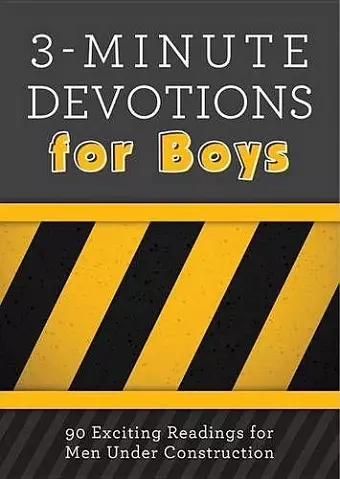 3-Minute Devotions for Boys cover