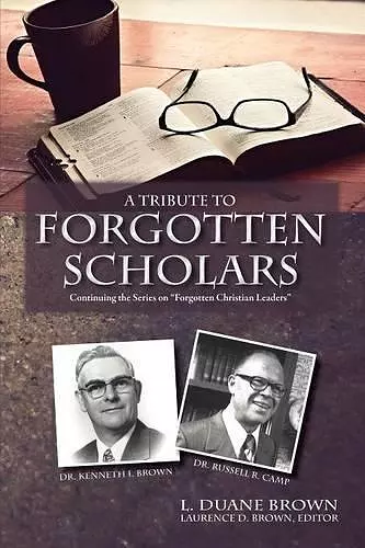 A Tribute to Forgotten Scholars cover