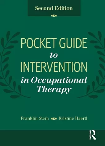 Pocket Guide to Intervention in Occupational Therapy cover