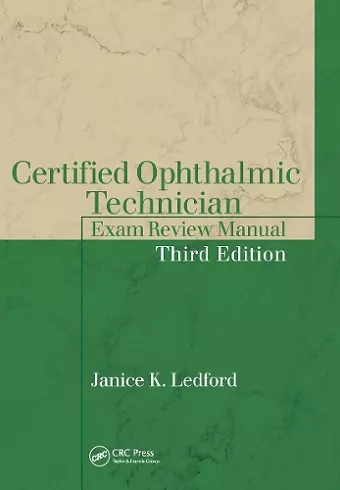 Certified Ophthalmic Technician Exam Review Manual cover