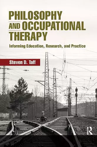 Philosophy and Occupational Therapy cover