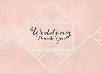 Wedding Thank You Logbook cover