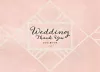 Wedding Thank You Logbook cover