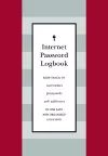 Internet Password Logbook (Red Leatherette) cover