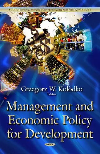 Management & Economic Policy for Development cover