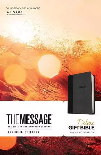 The Message Deluxe Gift Bible cover