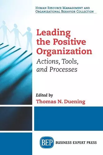 Leading The Positive Organization cover