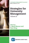 Strategies for University Management, Volume II cover