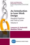 An Introduction to Lean Work Design, Volume II cover