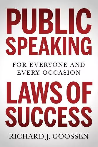 Public Speaking Laws of Success cover