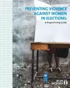 Preventing violence against women in elections cover