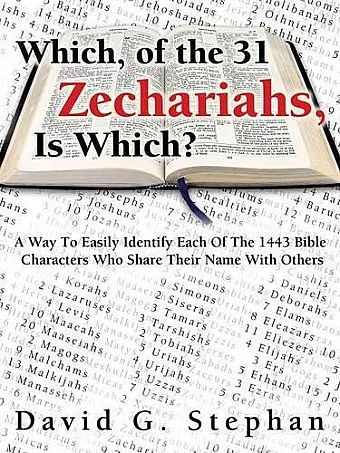 Which, of the 31 Zechariahs, Is Which? cover