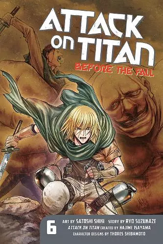 Attack On Titan: Before The Fall 6 cover