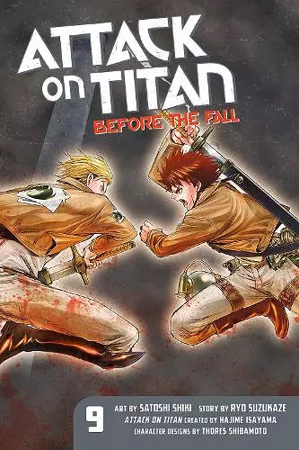 Attack On Titan: Before The Fall 9 cover