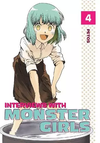 Interviews With Monster Girls 4 cover