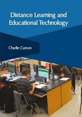 Distance Learning and Educational Technology cover