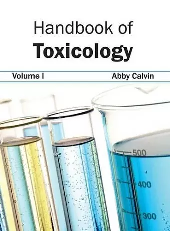 Handbook of Toxicology: Volume I cover