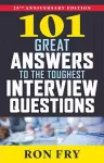 101 Great Answers to the Toughest Interview Questions cover