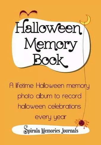 Halloween Memory Book cover