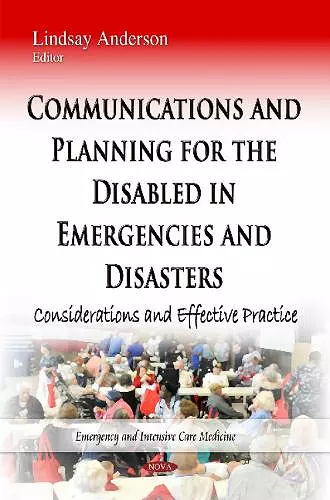 Communications and Planning for the Disabled in Emergencies and Disasters cover