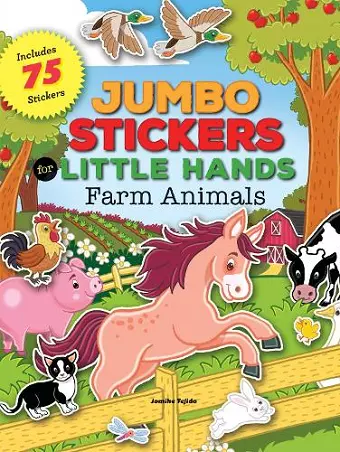 Jumbo Stickers for Little Hands: Farm Animals cover