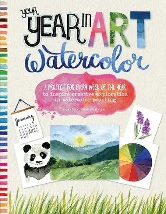 Your Year in Art: Watercolor cover