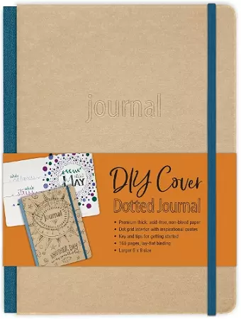DIY Cover Dotted Journal cover