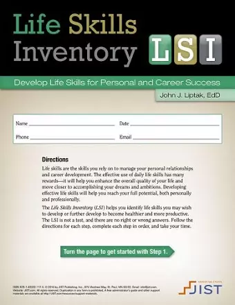 Life Skills Inventory cover