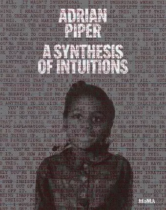 Adrian Piper: A Synthesis of Intuitions cover