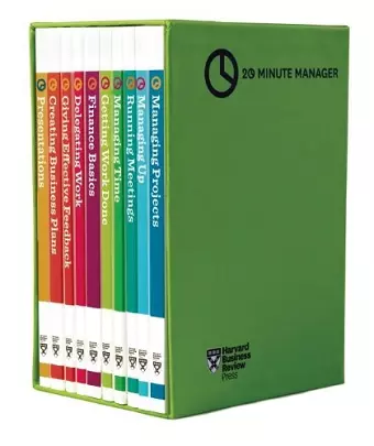 HBR 20-Minute Manager Boxed Set (10 Books) (HBR 20-Minute Manager Series) cover