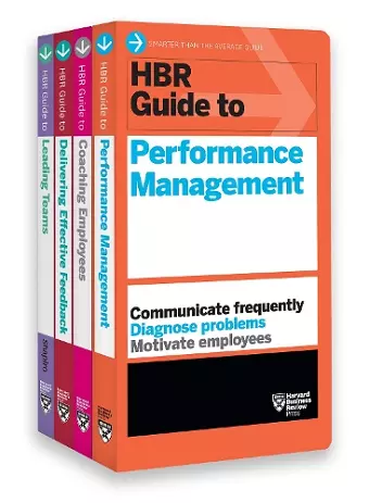 HBR Guides to Performance Management Collection (4 Books) (HBR Guide Series) cover