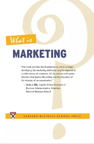 What Is Marketing? cover