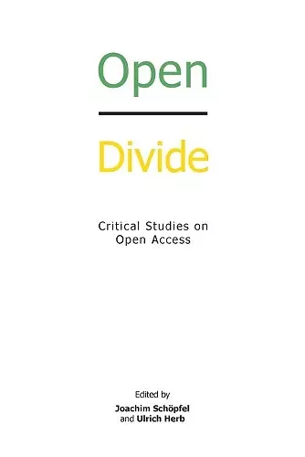 Open Divide cover