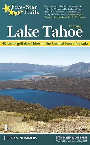 Five-Star Trails: Lake Tahoe cover