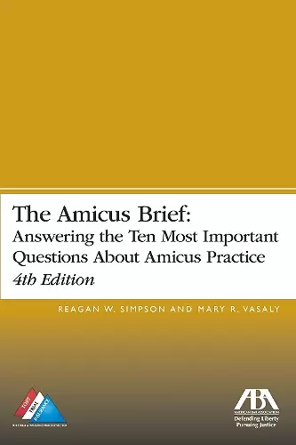 The Amicus Brief cover