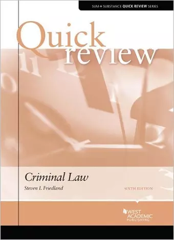 Quick Review of Criminal Law cover