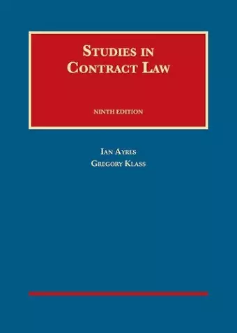 Studies in Contract Law cover