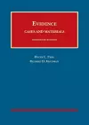 Evidence, Cases and Materials cover