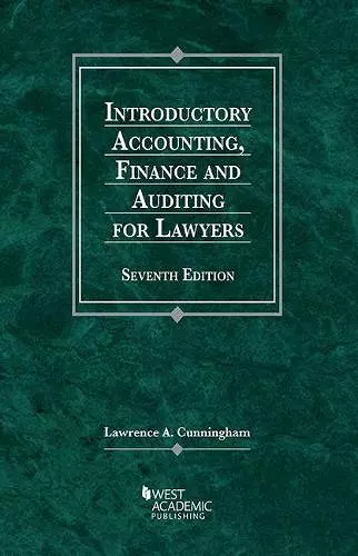 Introductory Accounting, Finance, and Auditing for Lawyers cover