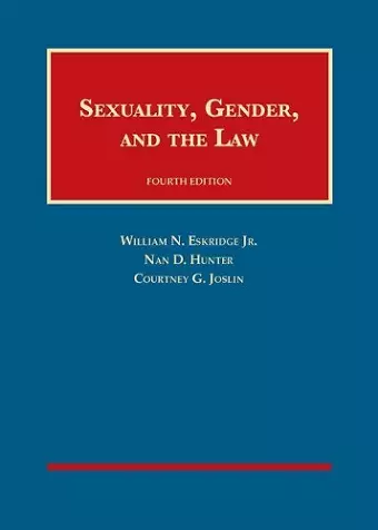 Sexuality, Gender, and the Law cover