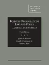 Business Organizations Law and Policy cover