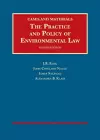 The Practice and Policy of Environmental Law cover