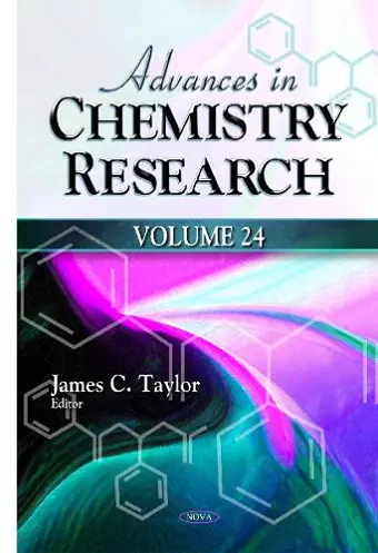 Advances in Chemistry Research cover
