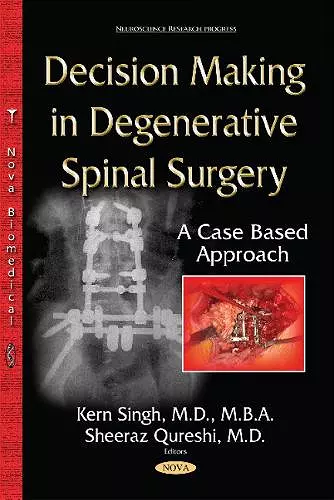 Decision-Making in Degenerative Spinal Surgery cover