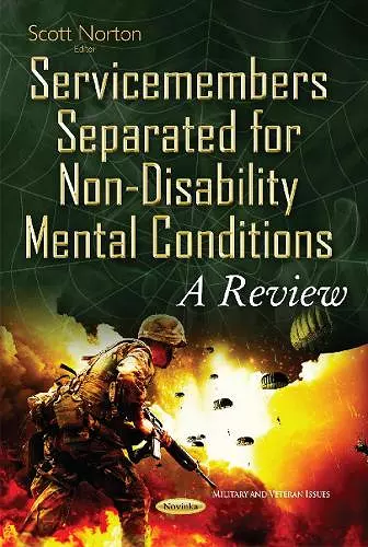 Service Members Separated for Non-Disability Mental Conditions cover