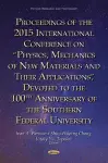 Proceedings of the 2015 International Conference on Physics, Mechanics of New Materials & Their Applications, Devoted to the 100th Anniversary of the Southern Federal University cover