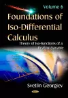 Foundations of Iso-Differential Calculus cover