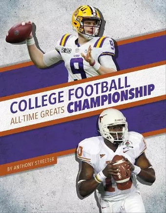 College Football Championship All-Time Greats cover