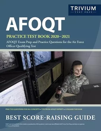 AFOQT Practice Test Book 2020-2021 cover